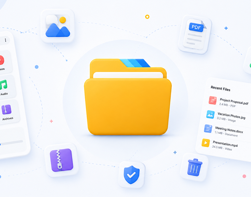 Smart File Manager app