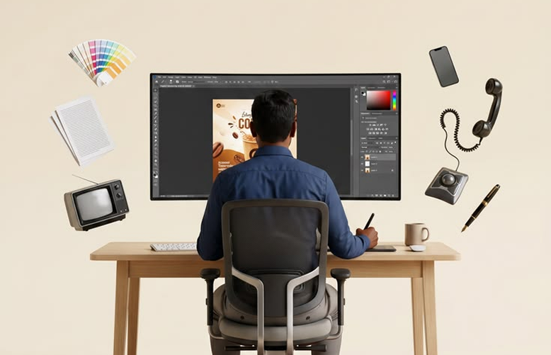 Design and build — creative work in progress